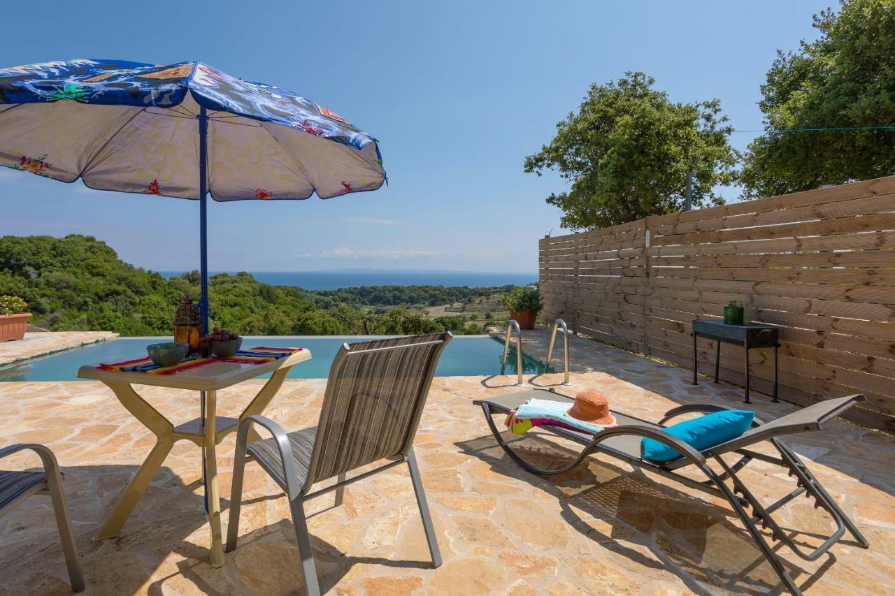 David'S Villas - Private Pool & Scenic Surroundings Vasilikí Kültér fotó