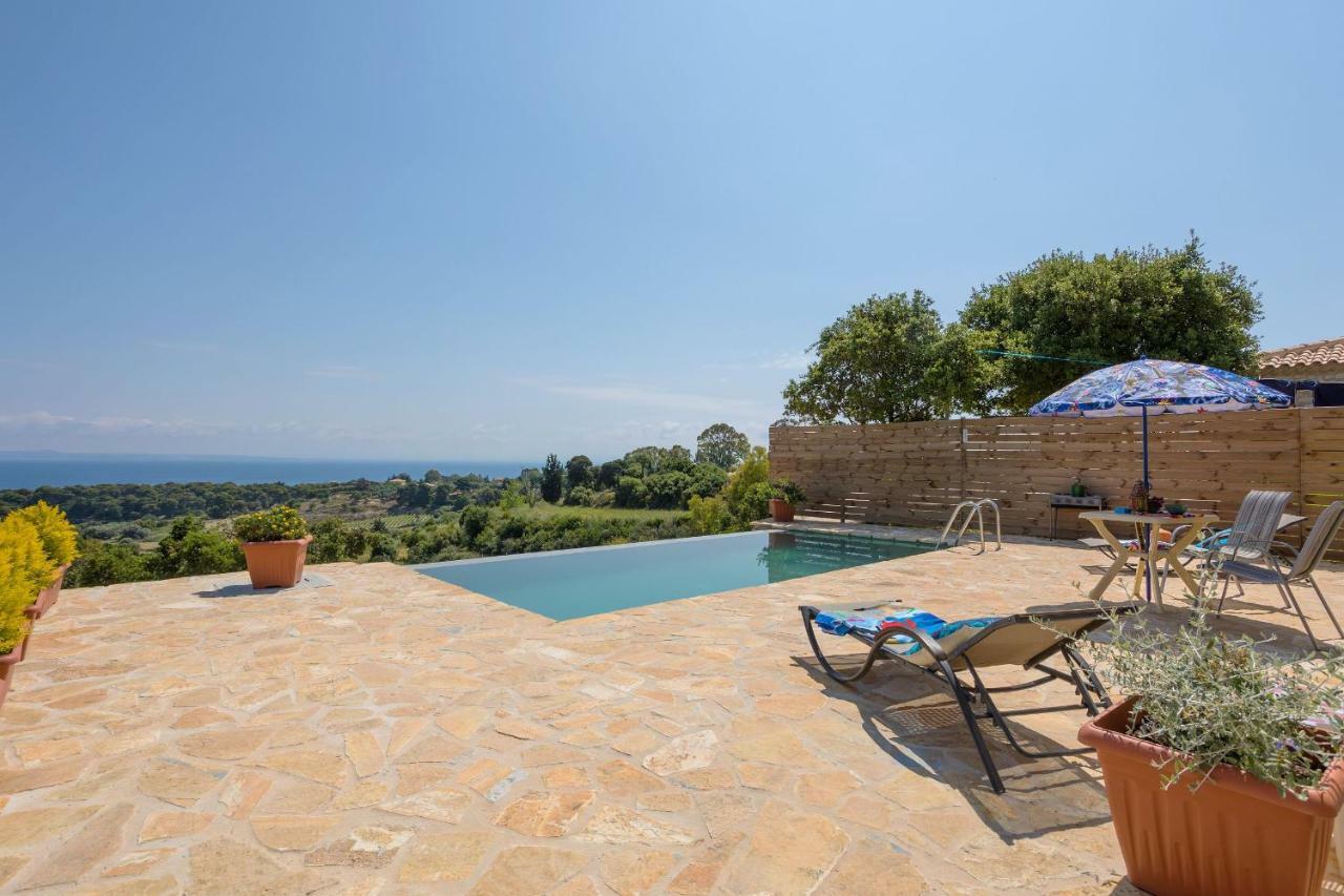 David'S Villas - Private Pool & Scenic Surroundings Vasilikí Kültér fotó